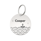 Coastal Adventure Pet Tag Template