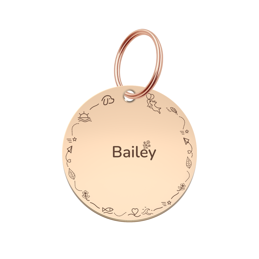 Gentle Journey Pet Tag Template