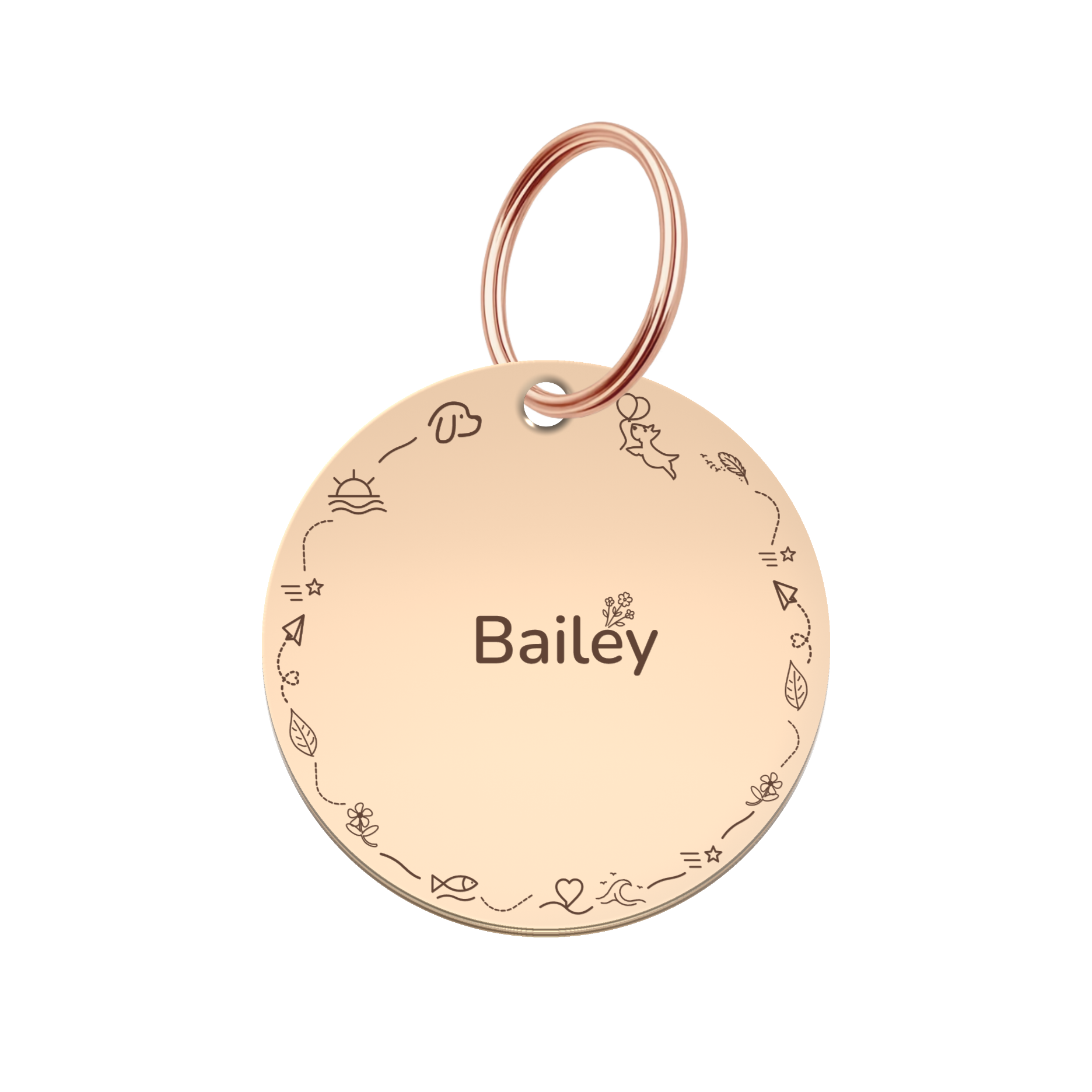 Gentle Journey Pet Tag Template