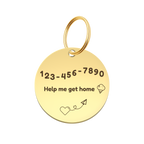 Adventure-Inspired Custom Pet ID Tag – Design Your Own