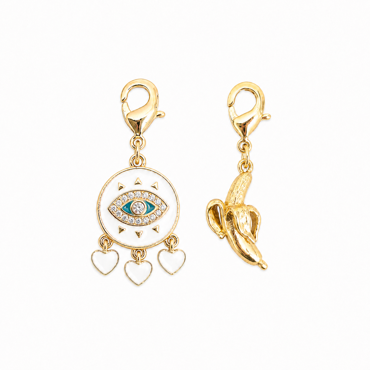 Evil Eye & Banana Charm Set