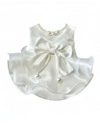 Happily Together White Formal Pet Dress (Dog & Cat) – For Wedding & Birthday