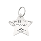 Little Guardian Star Custom Pet ID Tag