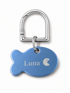 Pet Tag Keeper Ring | D-Shaped