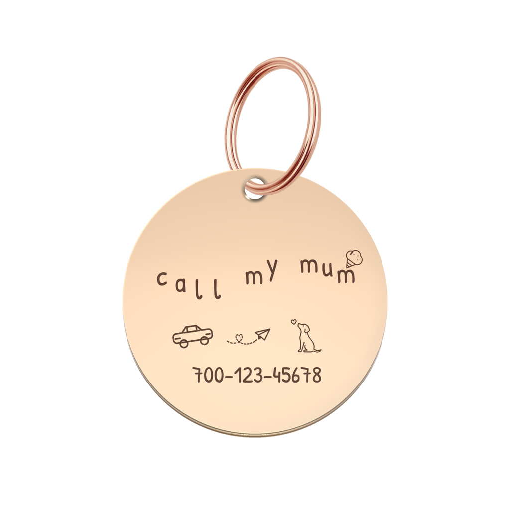 Gentle Journey Pet Tag Template