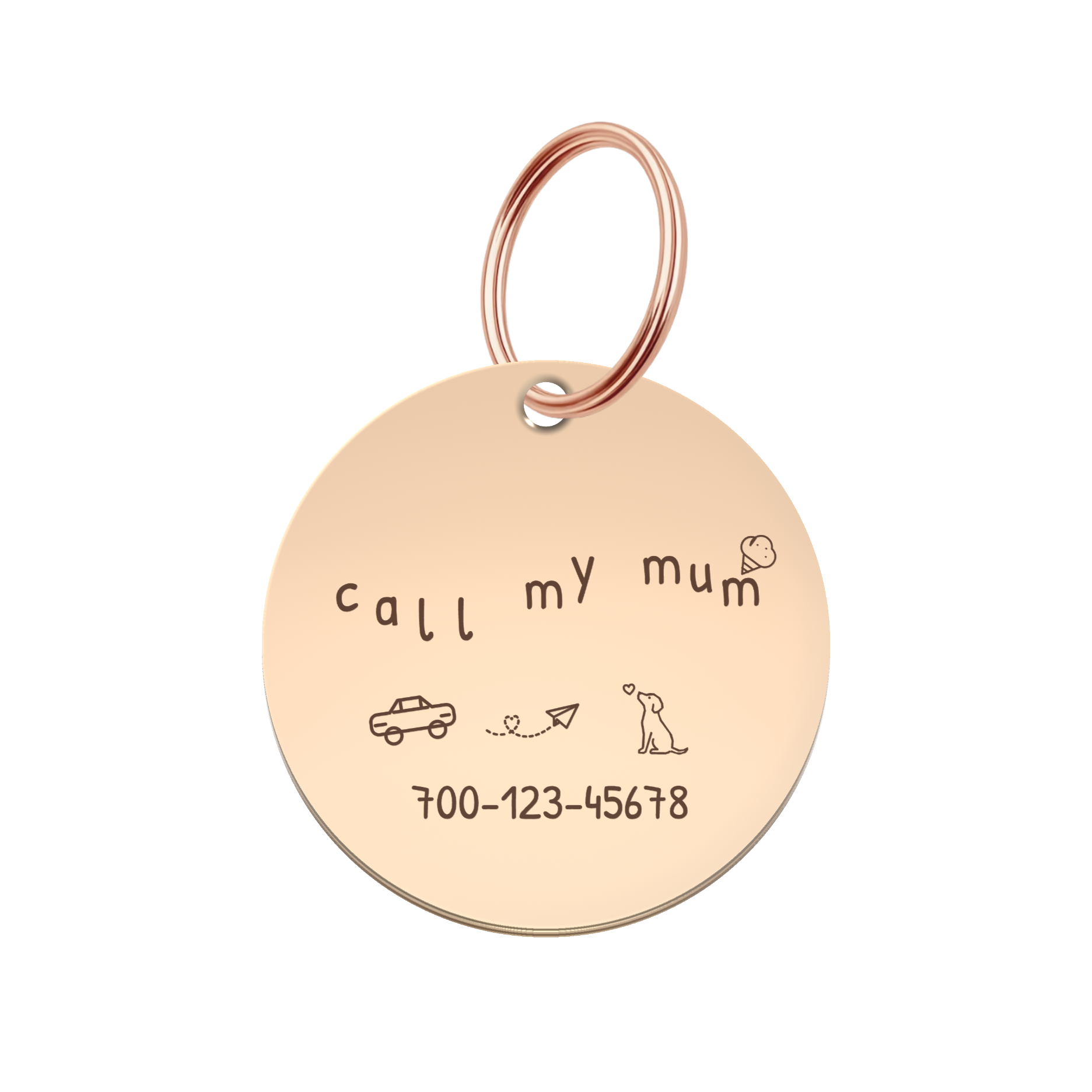 Gentle Journey Pet Tag Template