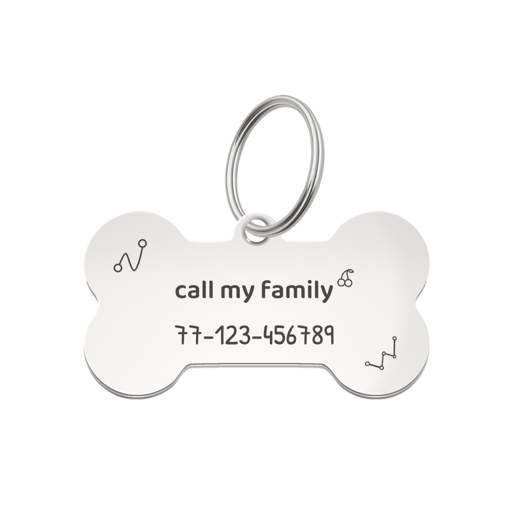 First Birthday Memory Pet Tag Template