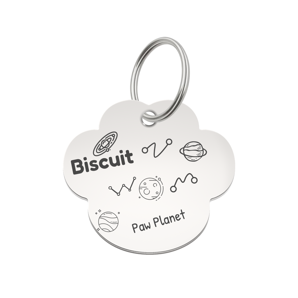 Paw Planet Pet Tag Template