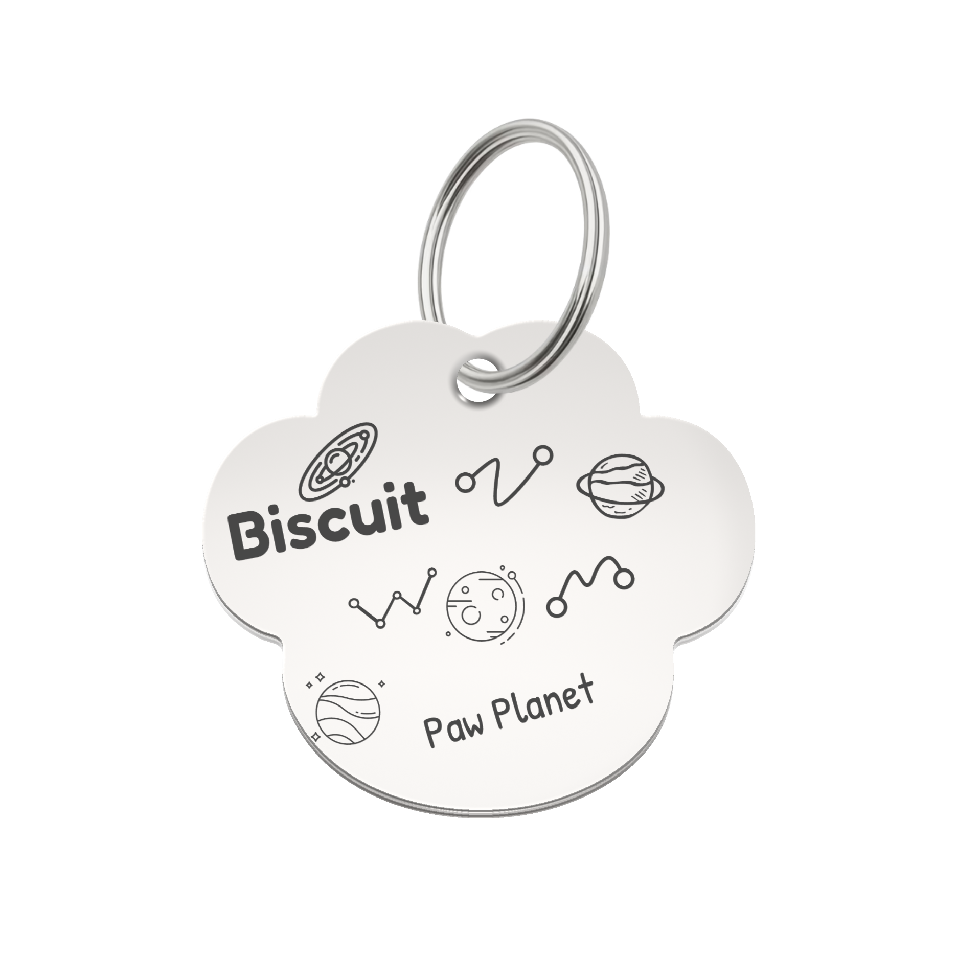 Paw Planet Pet Tag Template