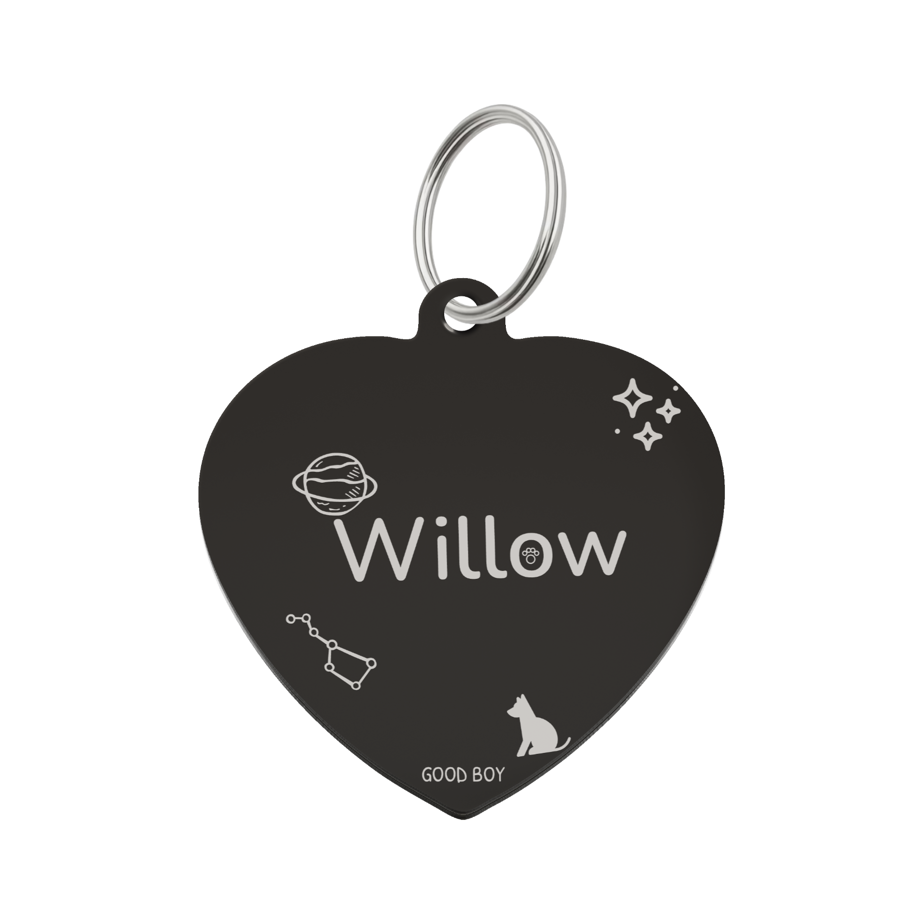 Good Boy Galaxy Pet Tag Template
