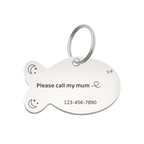 Sweet Moon Pet Tag Template