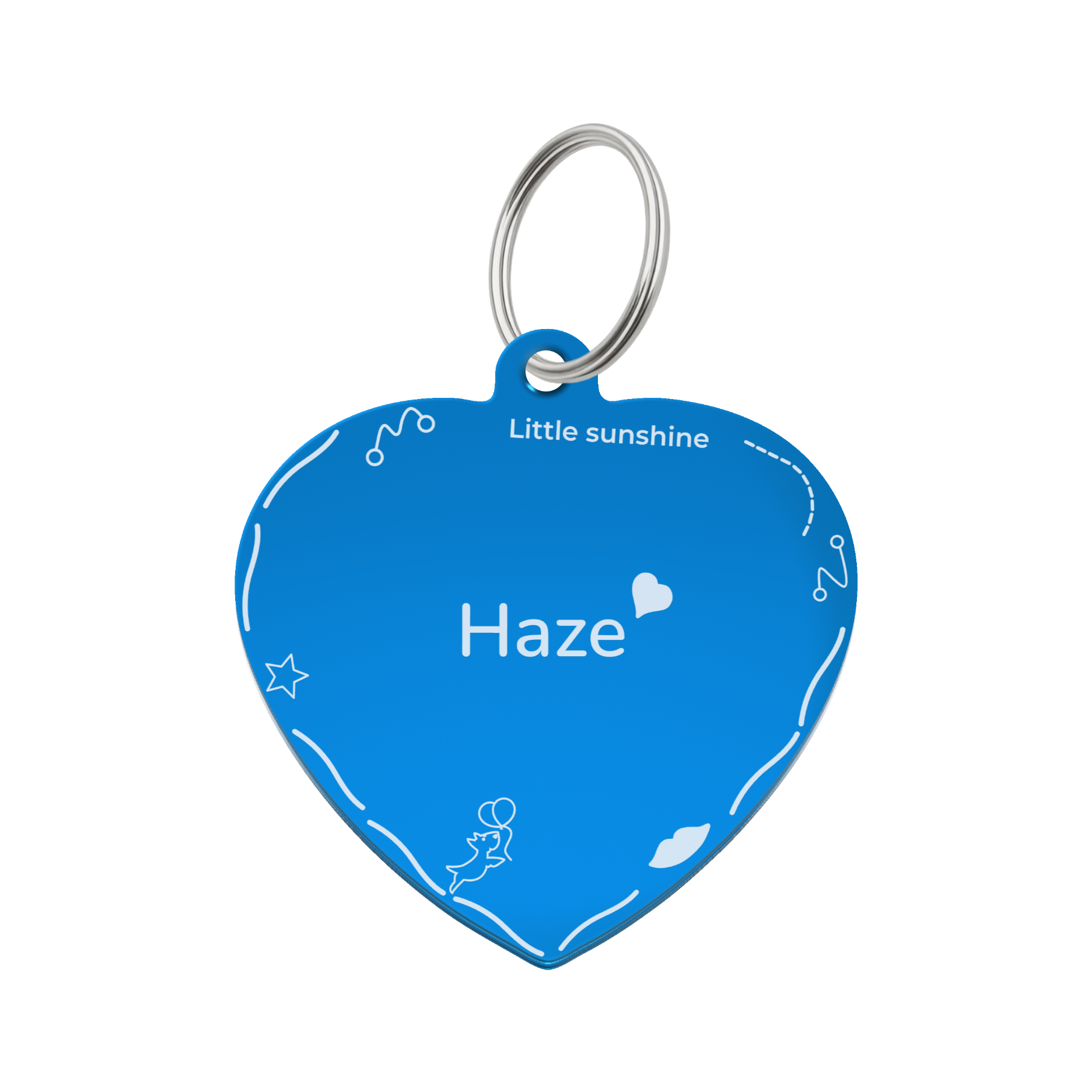 Little Sunshine Pet Tag Template