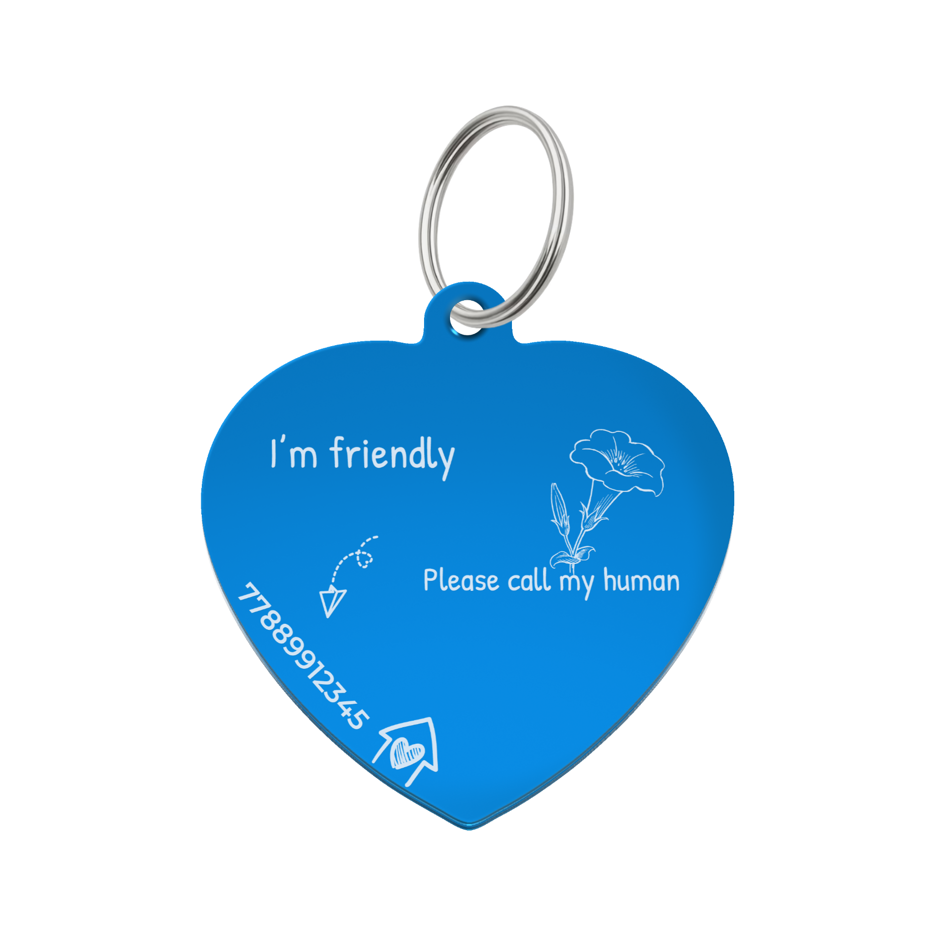 Little Sunshine Pet Tag Template