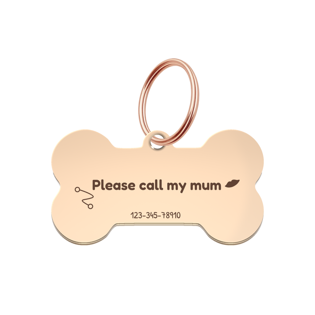 Sweet Baby Pet Tag Template