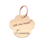 Mountain Trail Pet Tag Template