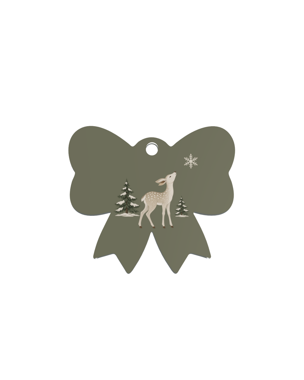 Winter Deer Whisper