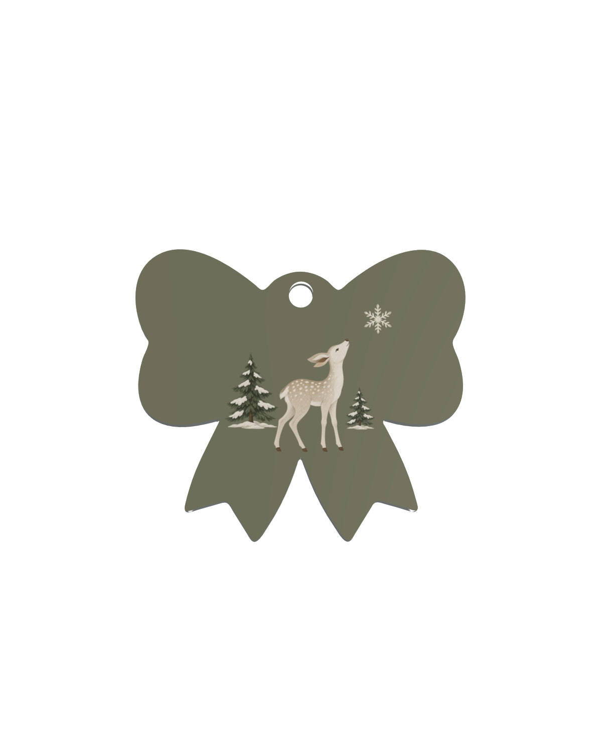 Winter Deer Whisper