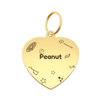 Precious Pup Galaxy Pet Tag Template