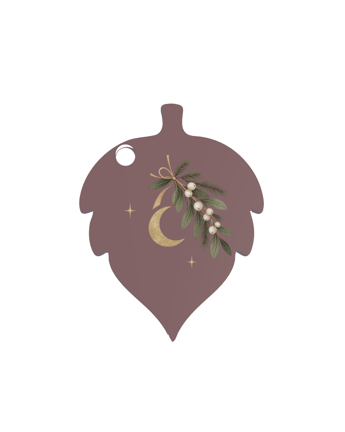 Moonlit Winter Sprig