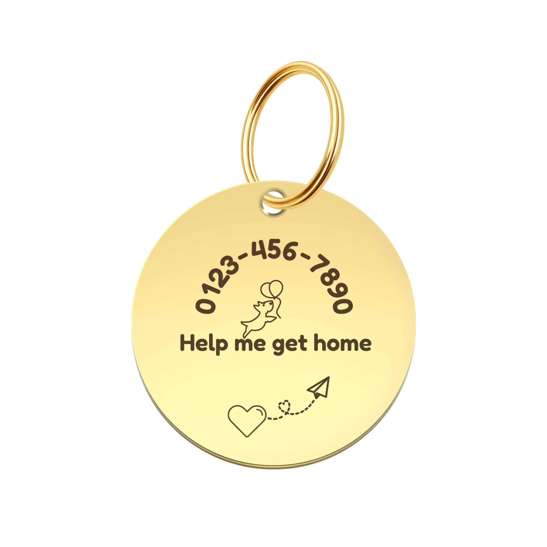 Personalized Adventure Pet ID Tag