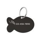 Ocean Waves Pet Tag Template