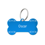 Sky Ribbon Pet Tag Template