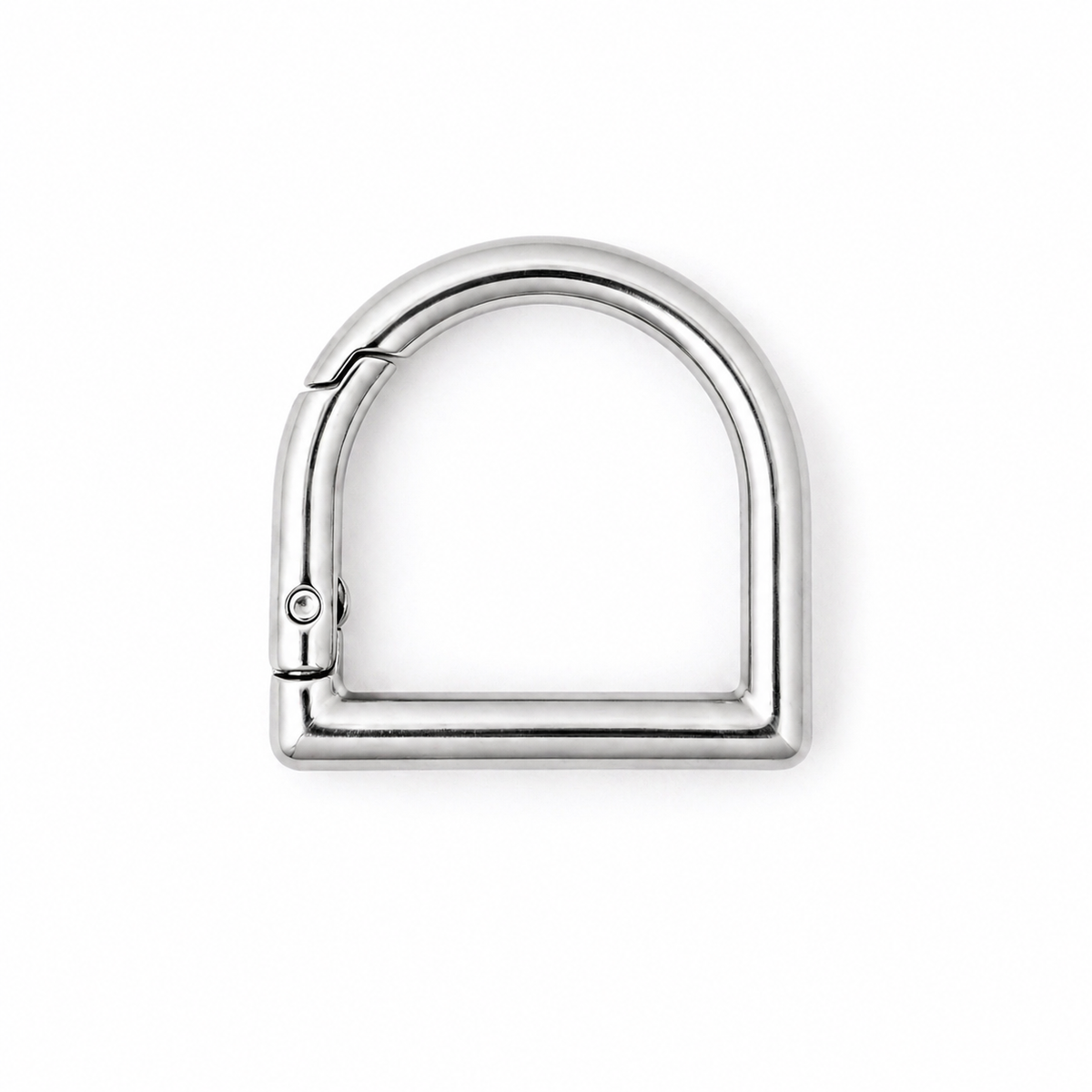 Pet Tag Keeper Ring | D-Shaped