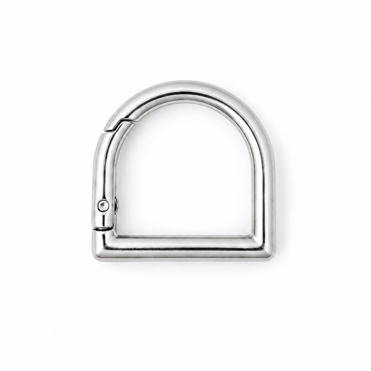 Pet Tag Keeper Ring | D-Shaped