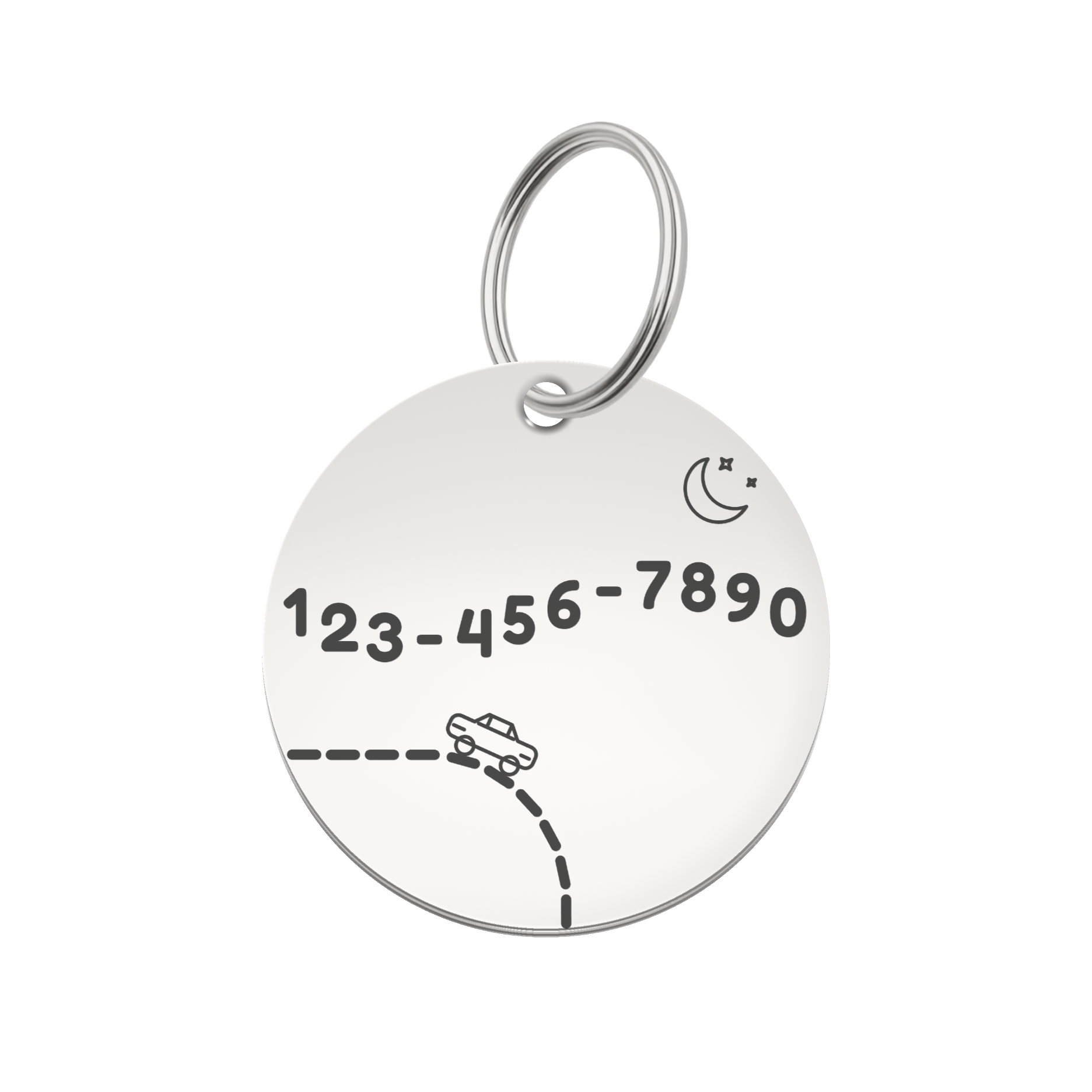 Coastal Adventure Pet Tag Template