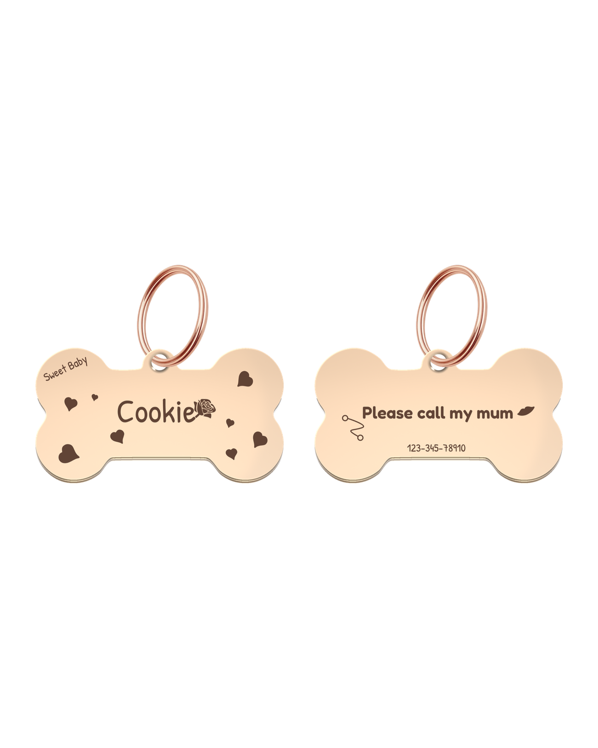 Sweet Baby Pet Tag Template