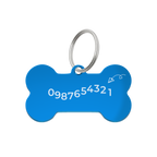 Sky Ribbon Pet Tag Template