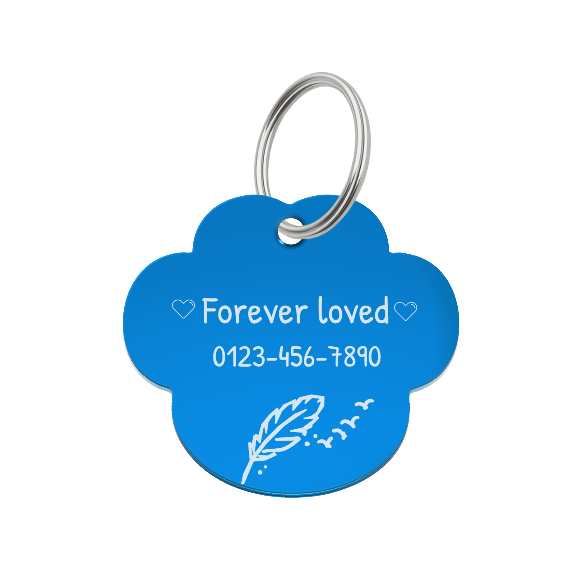 Forever Loved Custom Pet ID Tag