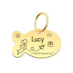 Fish Personalized Pet ID Tag